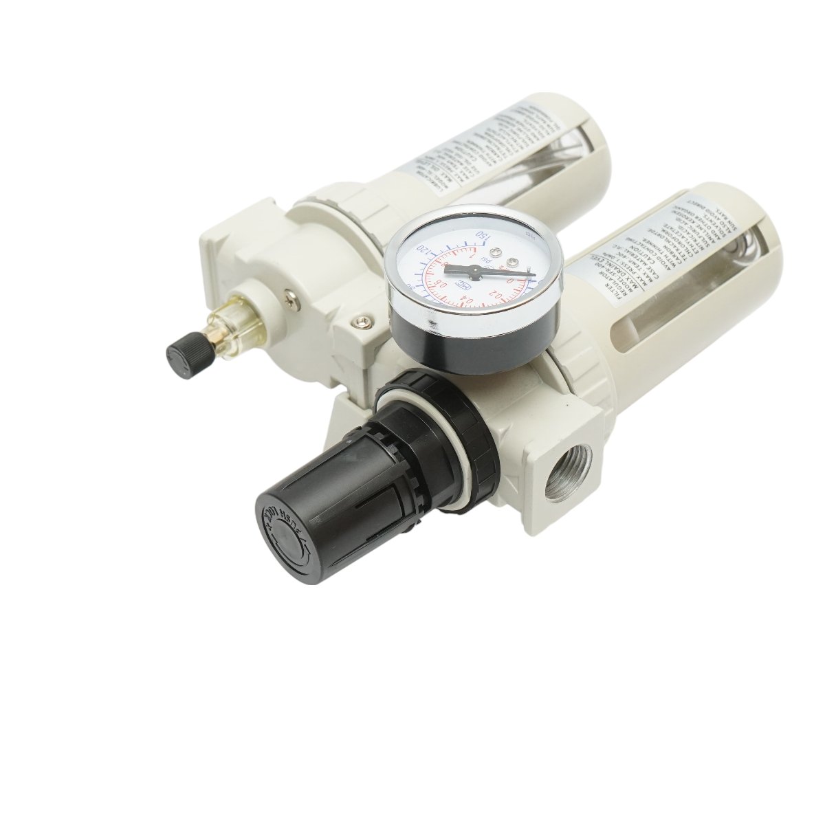 Filtru aer si ungator cu regulator de presiune max. 1 MPa, racord 1/2